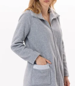 Hot ESSENTIEL H54A fleece kamerjas met ritssluiting DAMES Badjassen