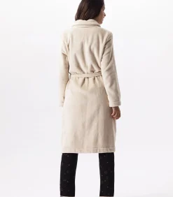 ESSENTIEL H51B pluche flanellen kamerjas DAMES Badjassen