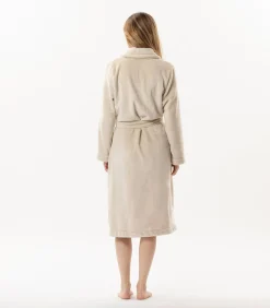 New ESSENTIEL H61B pluche flanellen badjas DAMES Badjassen