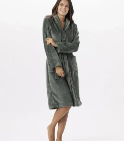 DAMES LE CHAT ESSENTIEL H51B pluche flanellen kamerjas