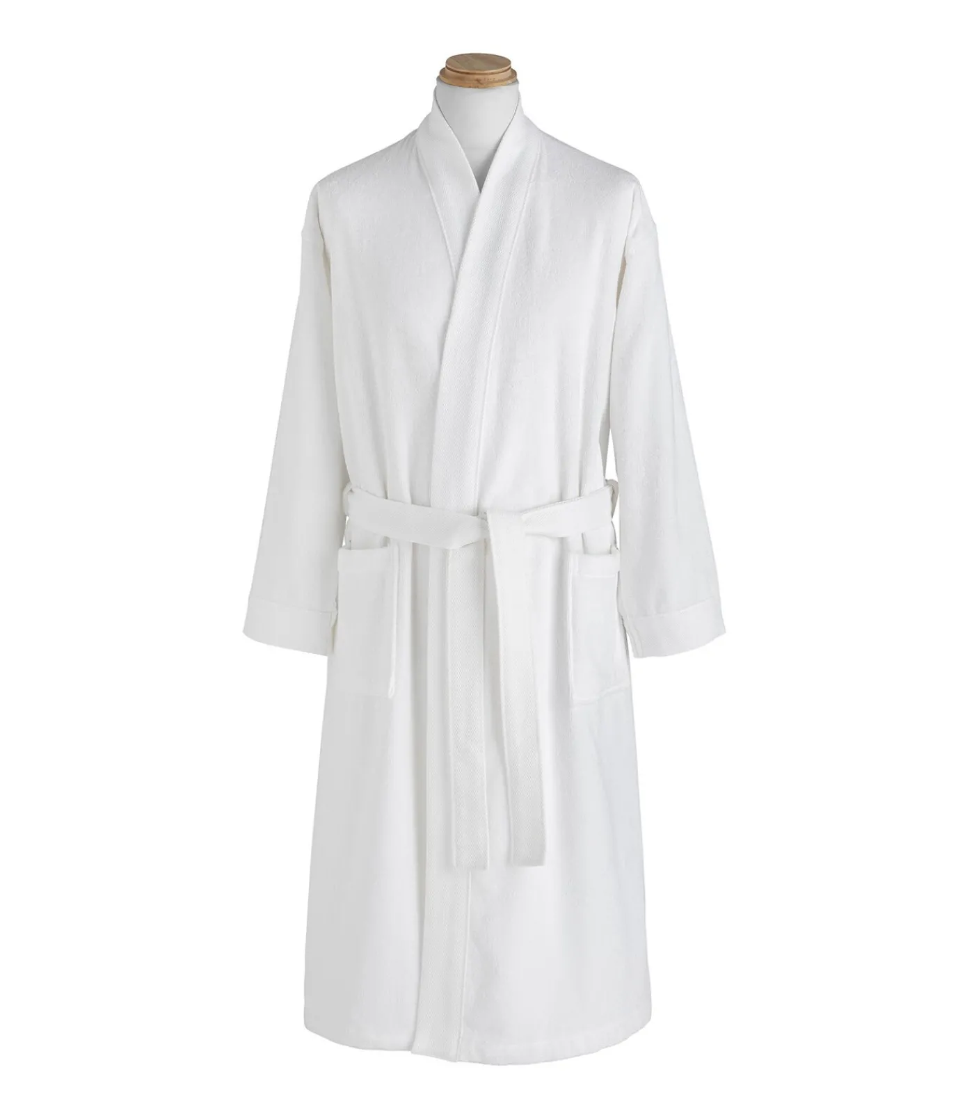 DAMES Alexandre Turpault Ess-Kimo - Effen badjas van biologisch gekamd katoen