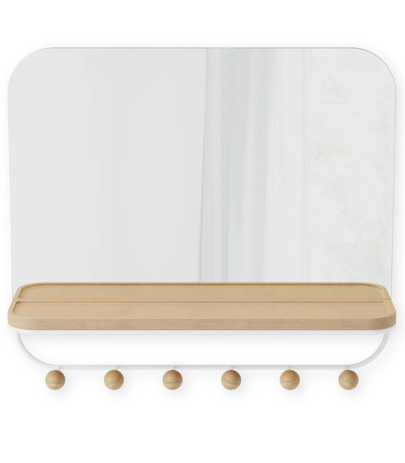 Umbra Estique spiegel met haken