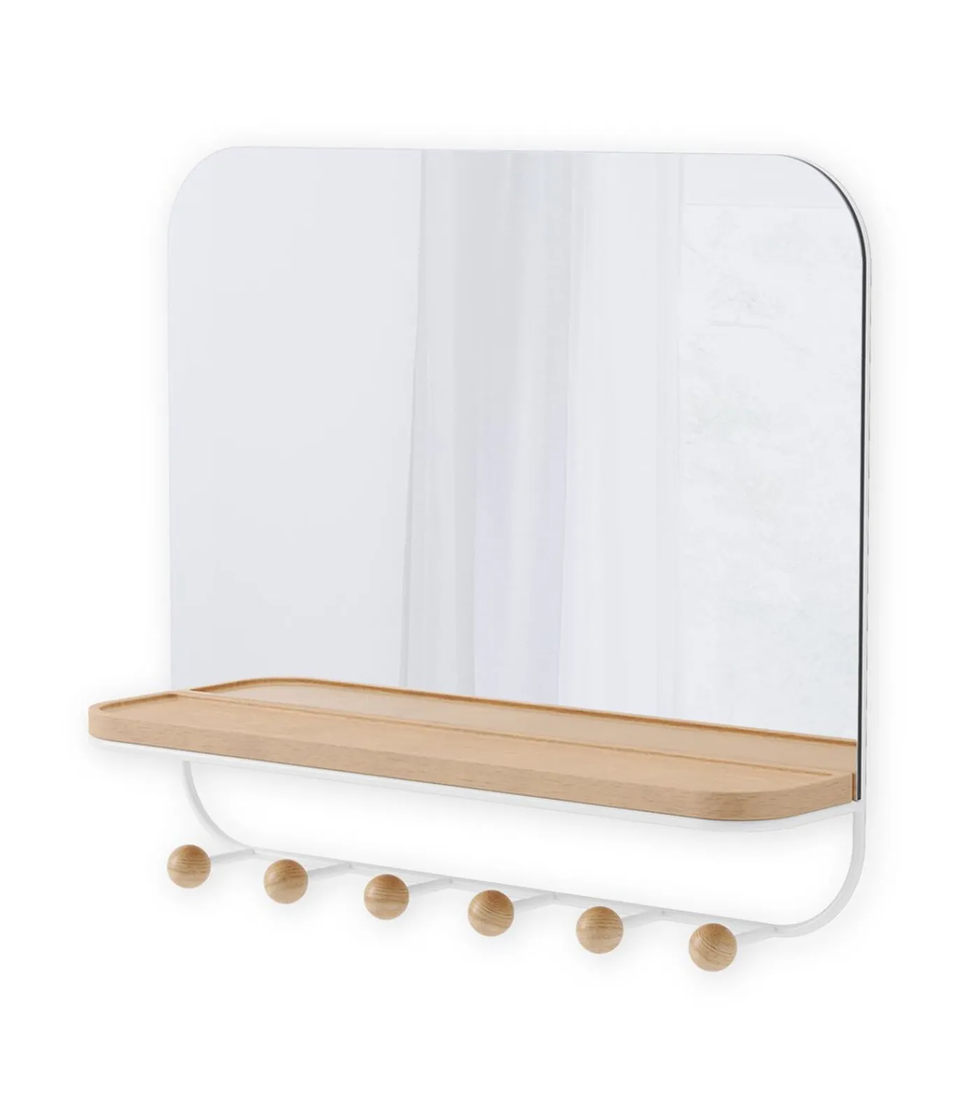 Umbra Estique spiegel met haken