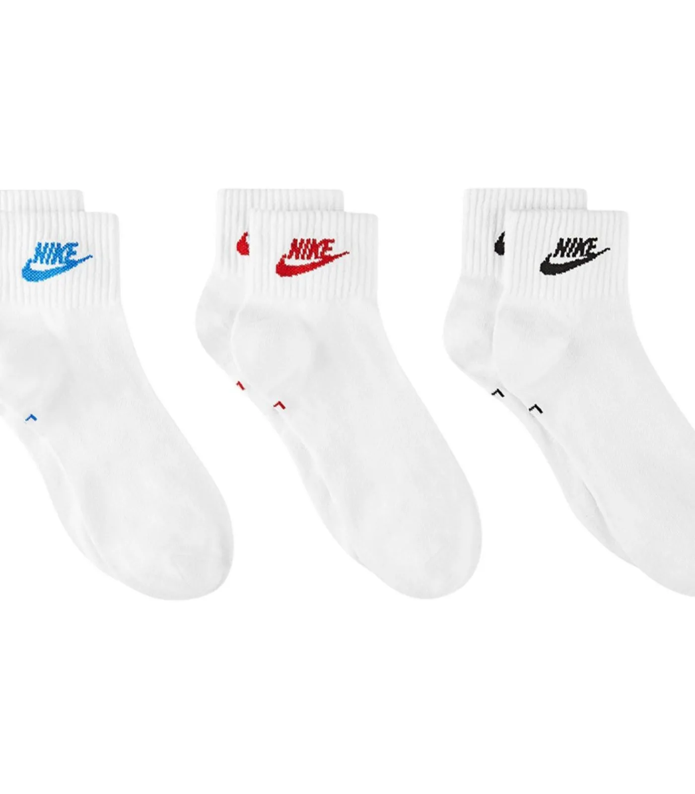 DAMES Nike EVERYDAY ESSENTIAL - Sokken - Rood