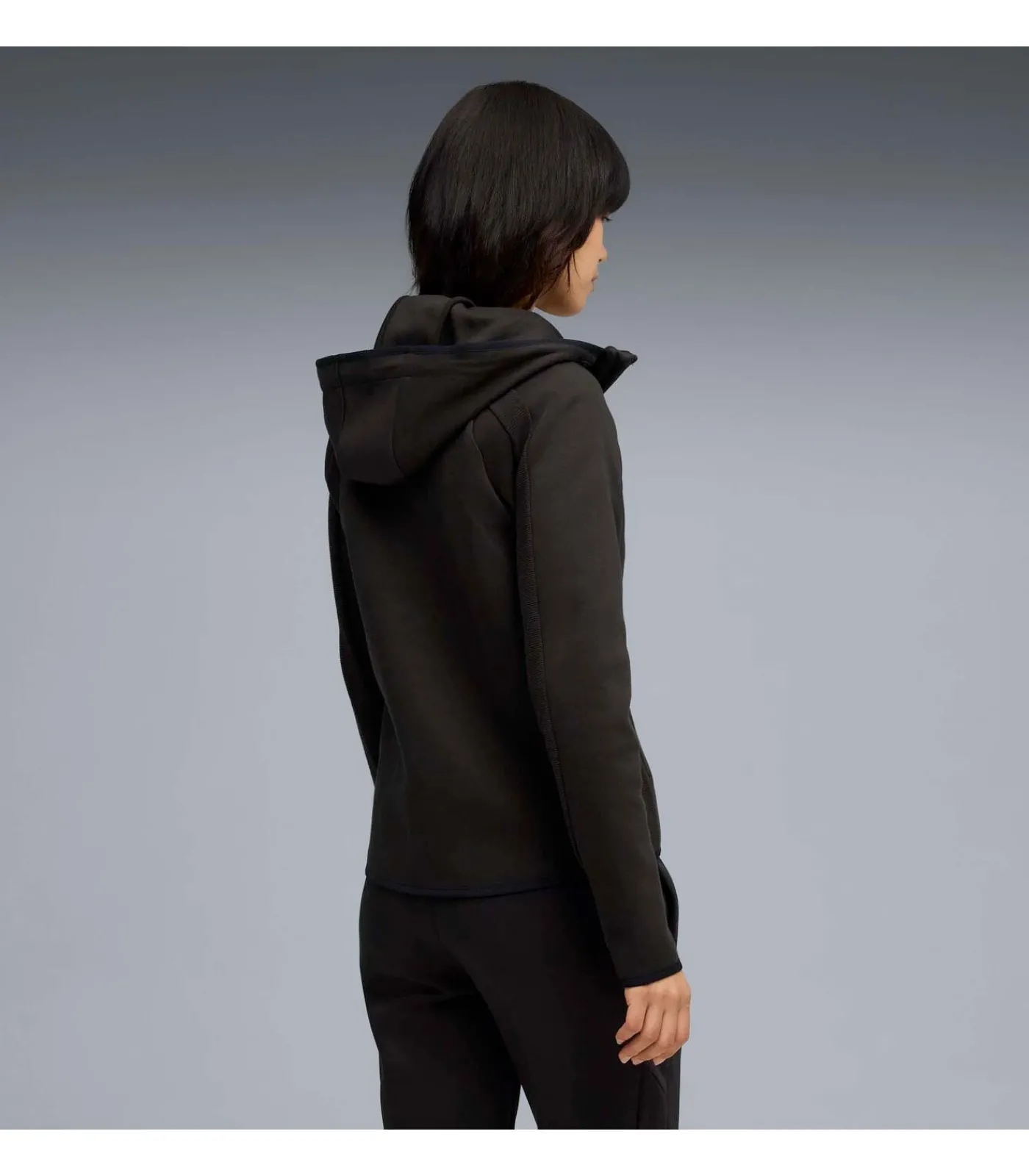 DAMES PUMA Evostripe Full-Zip Hoodie Dk