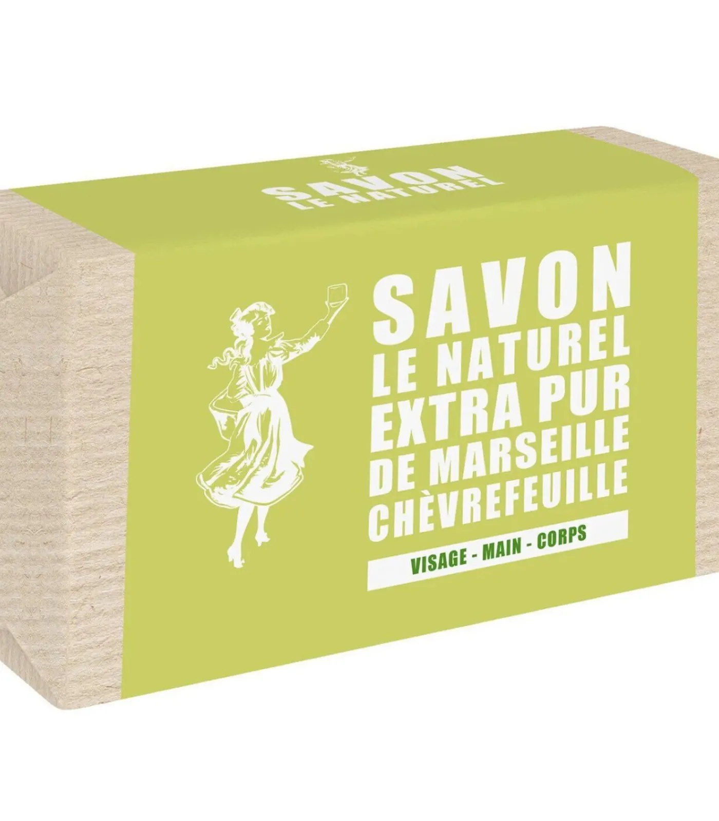 Savon Le Naturel Extra Pure Marseille Zeep Kamperfoelie - Gezicht - Handen - Lichaam