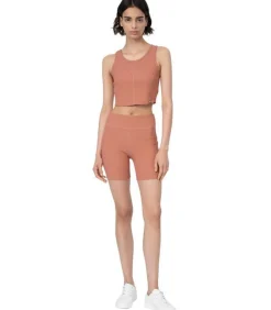 Online F041 - Korte Broek - Bruin DAMES Broeken & Shorts