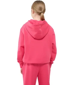 Discount F1854 - Trui met kap - Roze Kinderen Truien & Cardigans