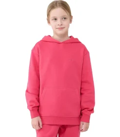 Discount F1854 - Trui met kap - Roze Kinderen Truien & Cardigans