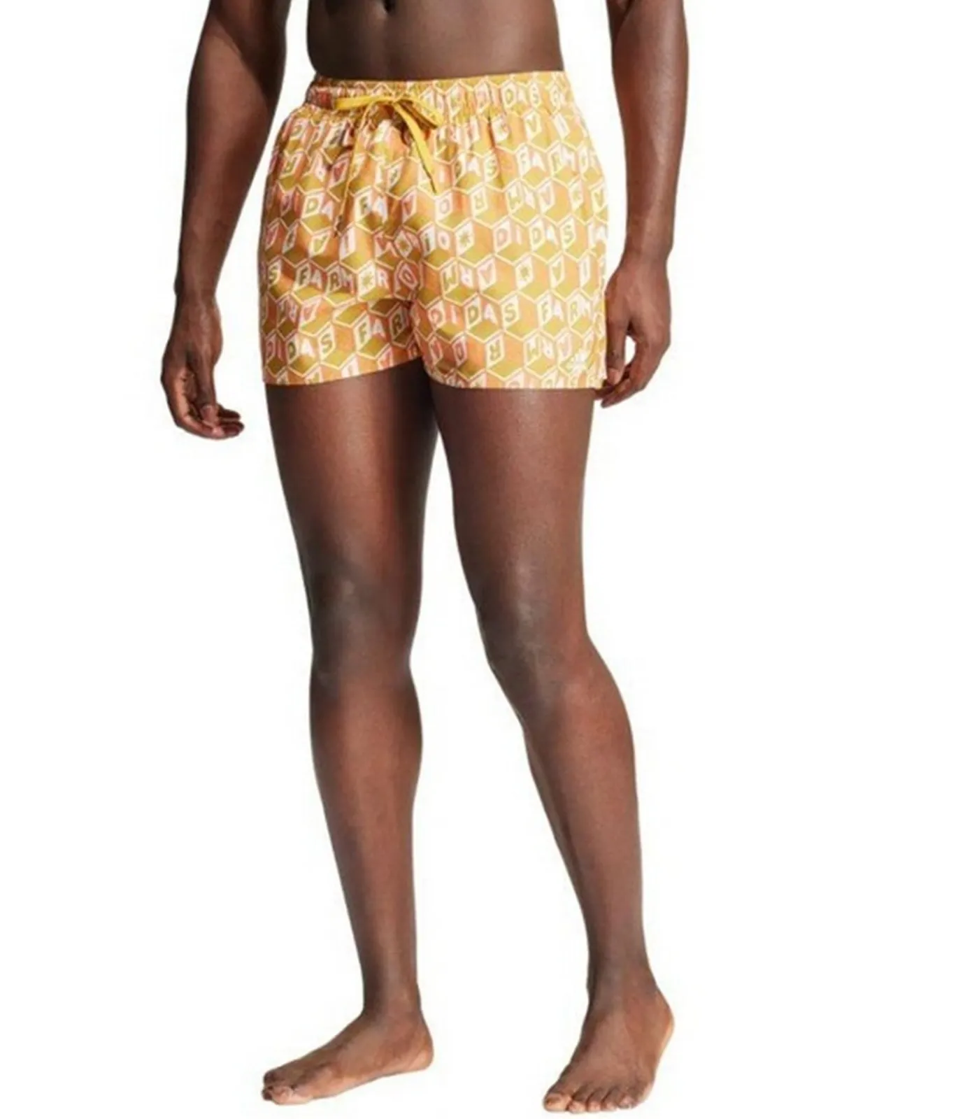 Heren Adidas FARM RIO - Zwembroek - Geel