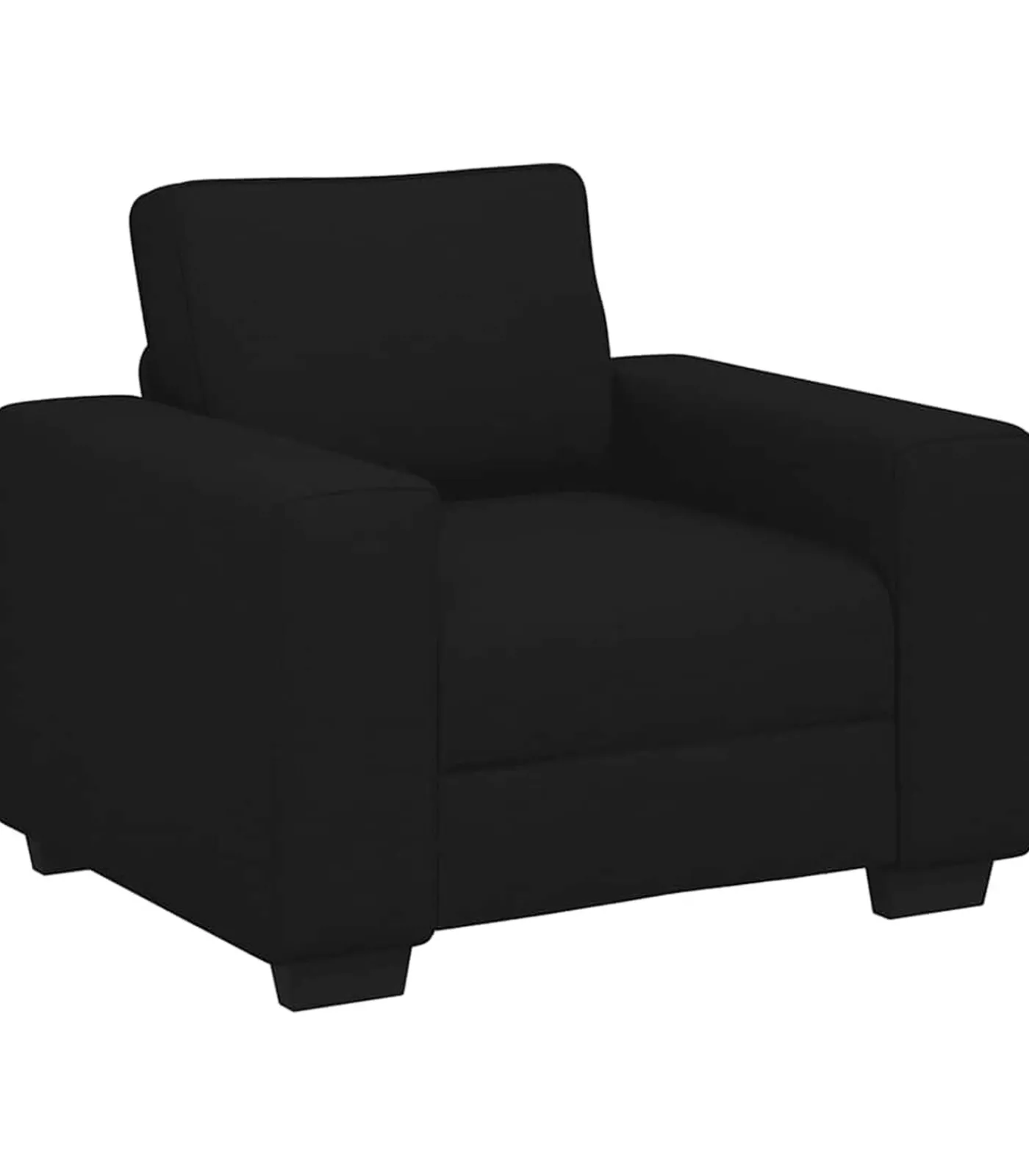 Best Fauteuil 60 cm stof zwart Zetels