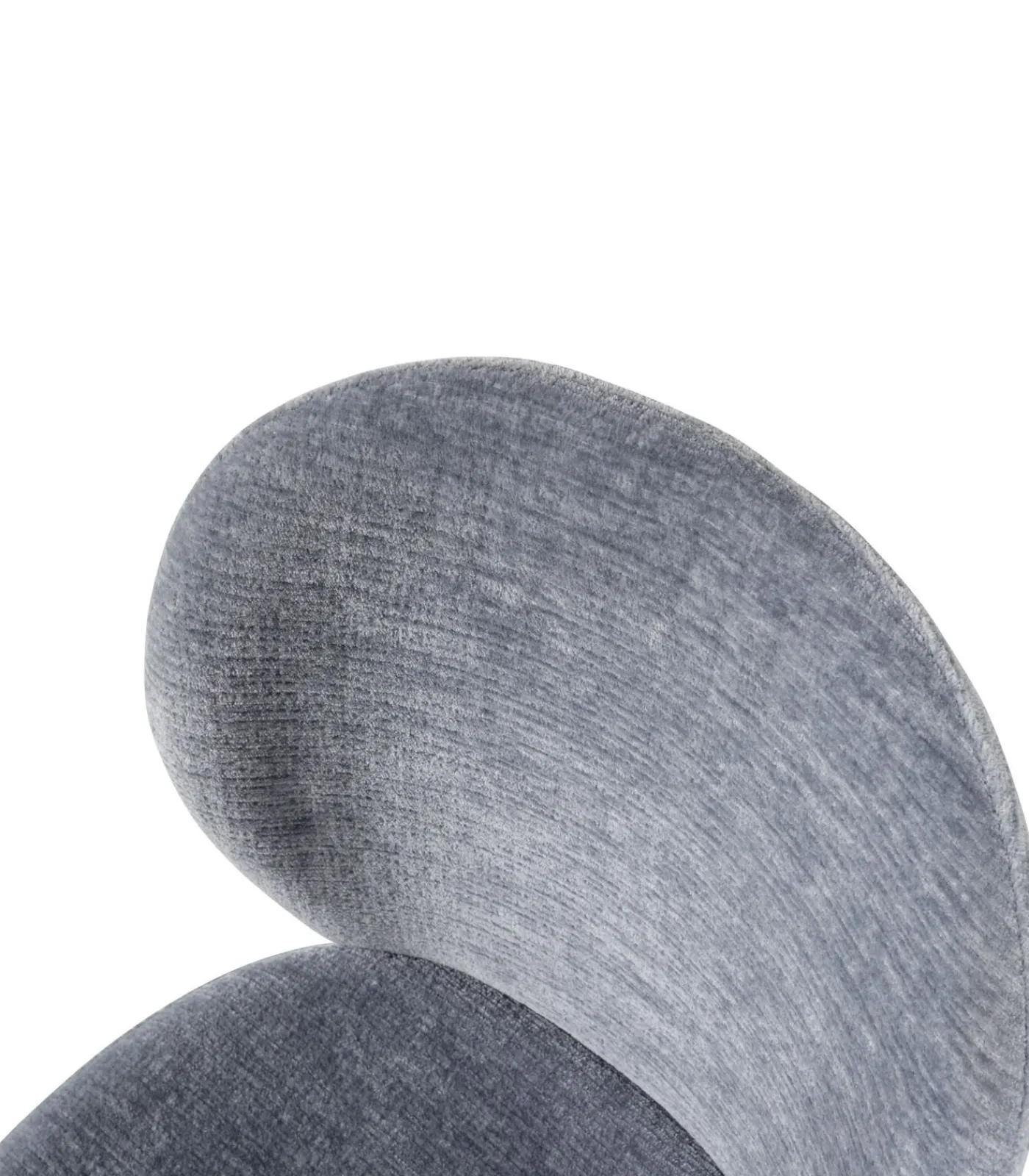 New Femke Eetkamerstoelen - Chenille - Blauw - Set van 2 Stoelen