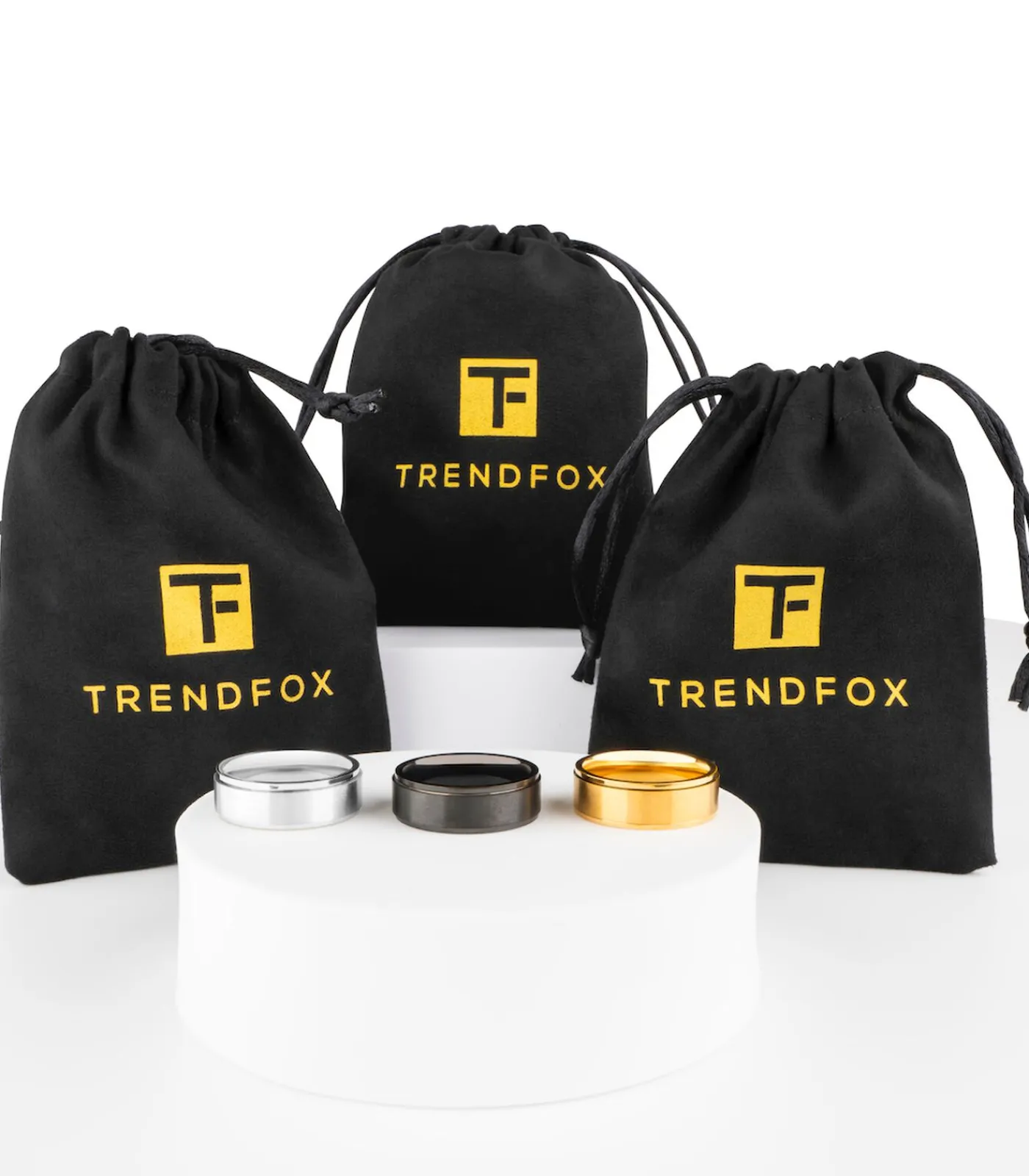 Outlet Fidget Ring - Spinner - Goud Kleurig - Staal Heren Ringen