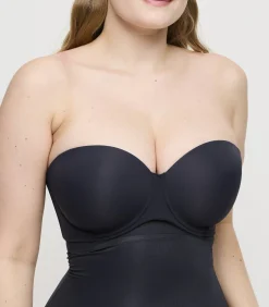 Discount FIGURAS charbon voorgevormde bh - strapless DAMES Bh's En Body's