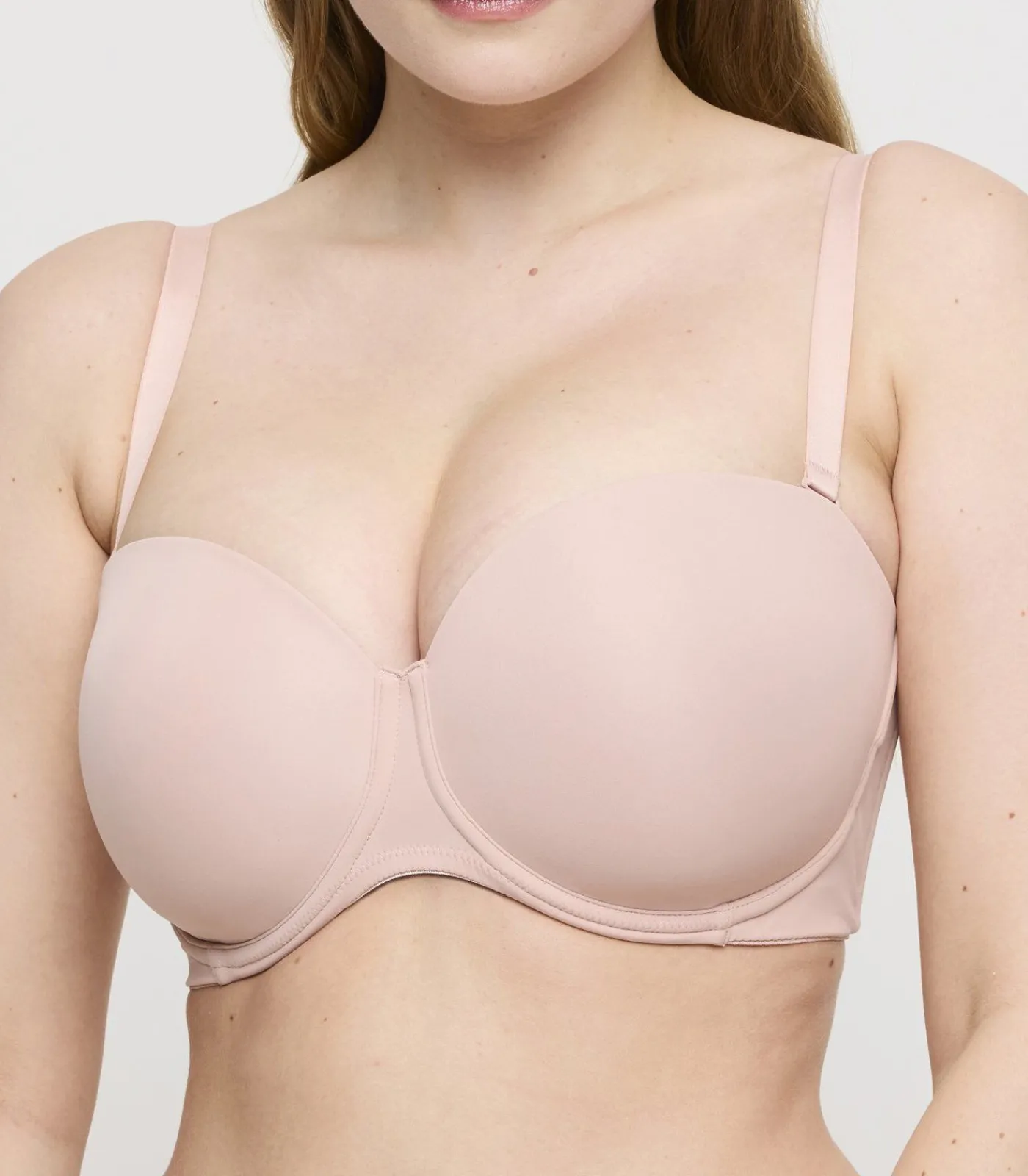 DAMES PrimaDonna FIGURAS Powder Rose voorgevormde bh - strapless