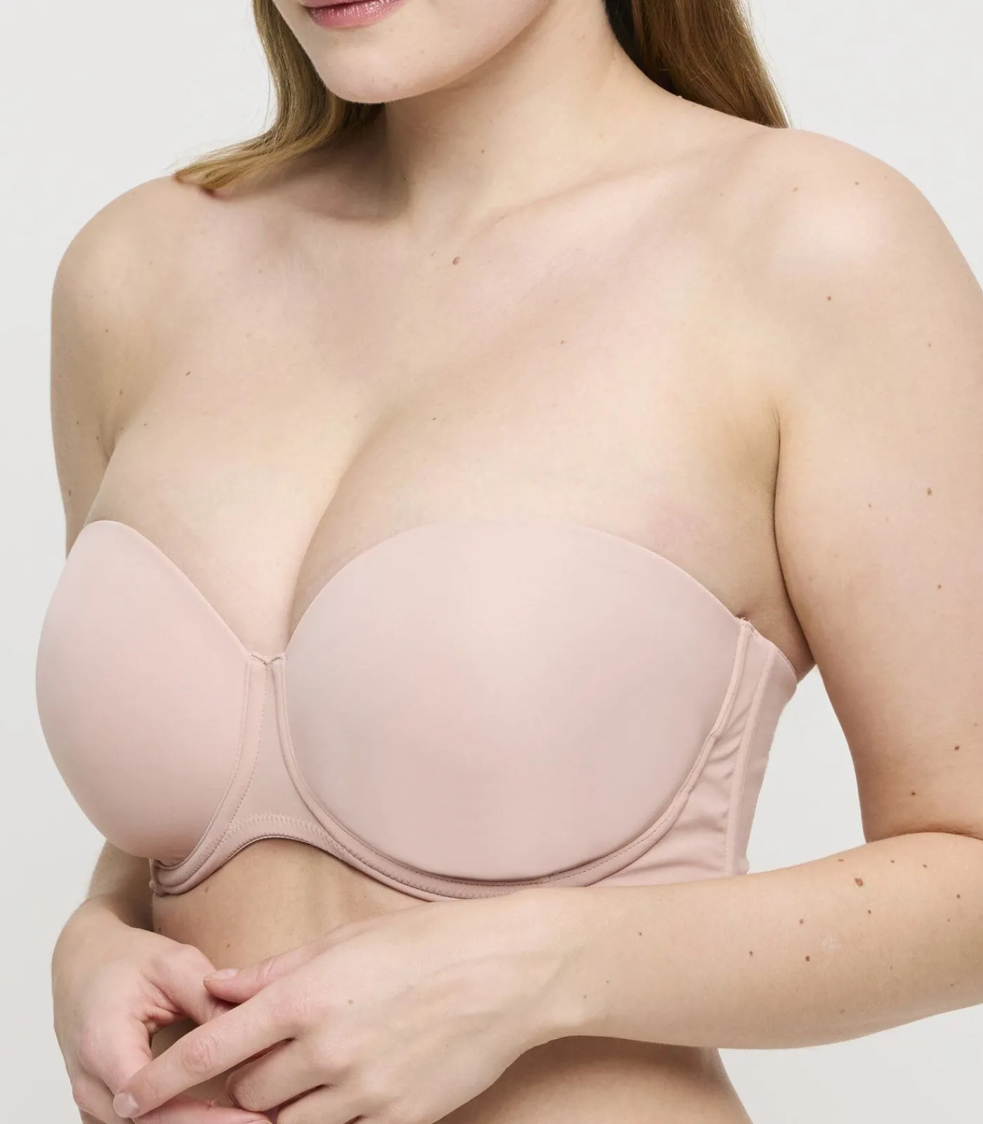 DAMES PrimaDonna FIGURAS Powder Rose voorgevormde bh - strapless