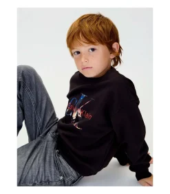 Kinderen Calvin Klein Filled-In Photo Fleece Mono Cn