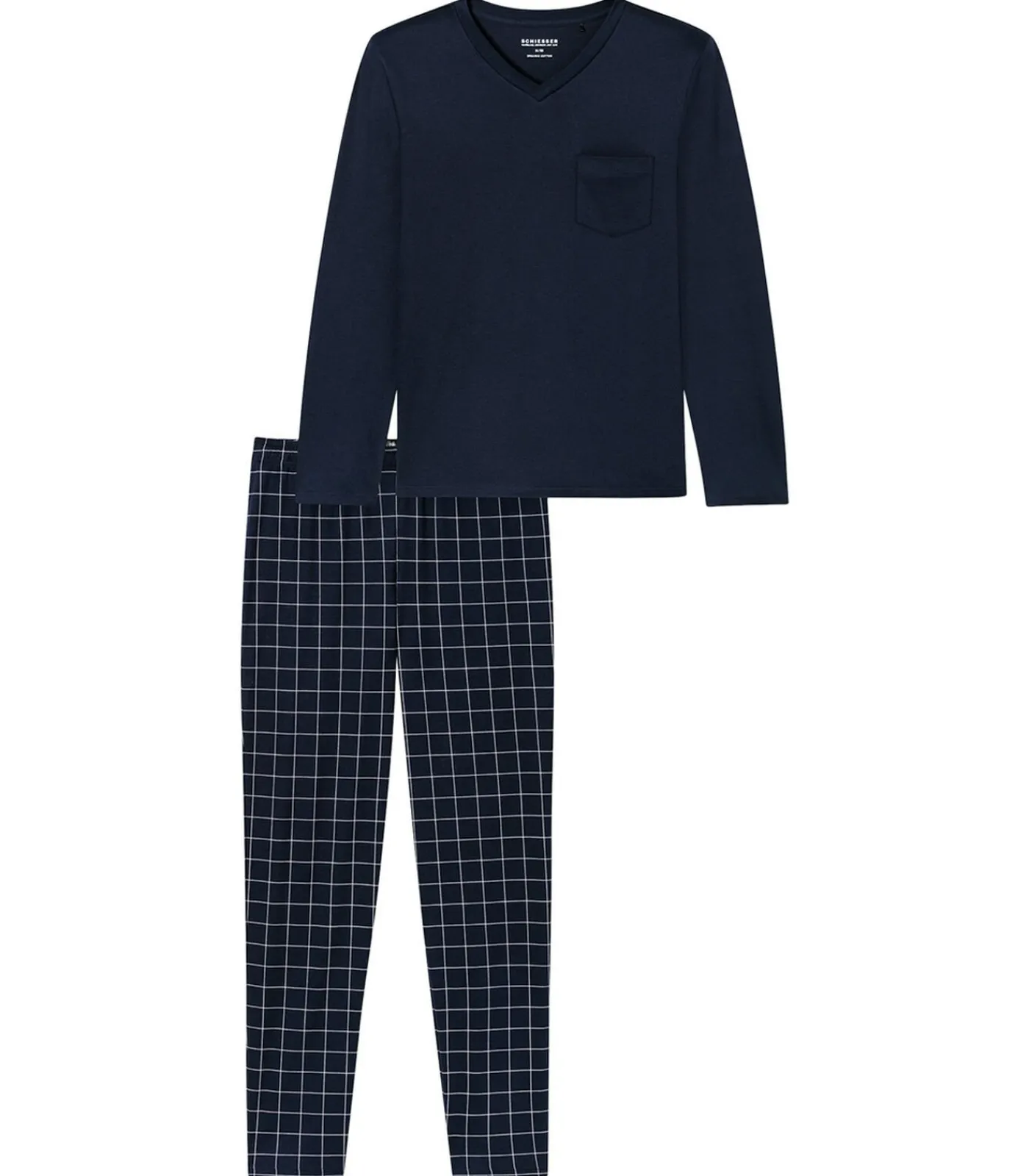 Heren SCHIESSER Fine Interlock - pyjama