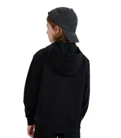 Clearance JWMM00TSWSM1859 - Trui met kap Met Volledige Ritssluiting - Zwart Kinderen Truien & Vesten