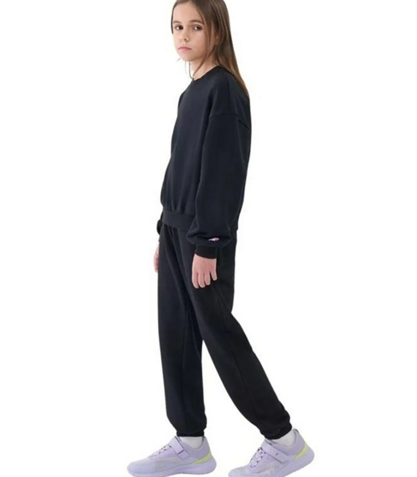 Kinderen 4F JWSS25TTROF0950 - Joggingbroek - Zwart