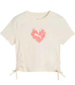 Kinderen PUMA Flaming Love Knotted Tee G