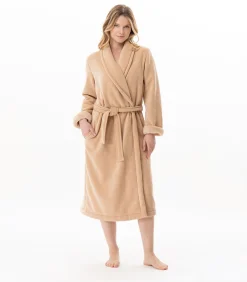 Best Flanellen badjas MONTAUK 160 DAMES Loungewear