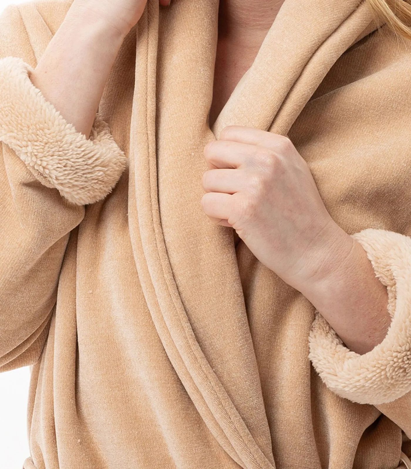 Best Flanellen badjas MONTAUK 160 DAMES Loungewear