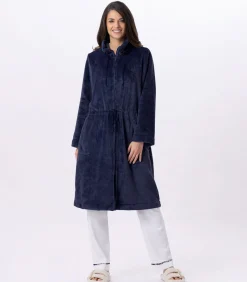 Online Flanellen jas met ritssluiting ESSENTIEL H53B DAMES Loungewear