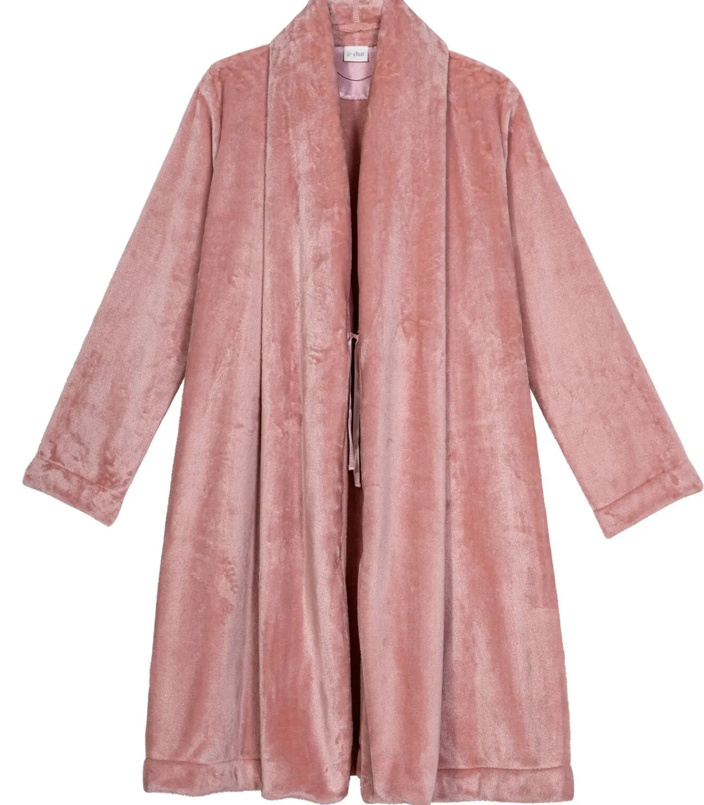 Sale Flanellen pluche jas ESSENTIEL H55B DAMES Loungewear