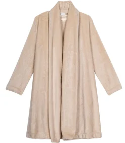 Sale Flanellen pluche jas ESSENTIEL H55B DAMES Loungewear