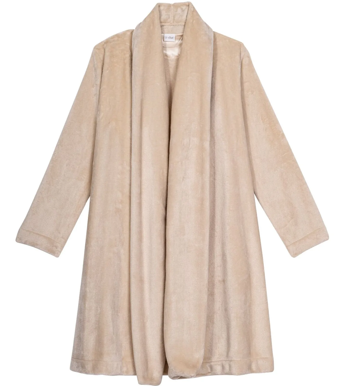 Sale Flanellen pluche jas ESSENTIEL H55B DAMES Loungewear