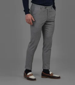 Clearance Flannel Broek - Grijs Heren Broeken & Shorts