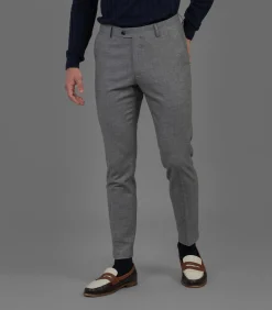 Clearance Flannel Broek - Grijs Heren Broeken & Shorts