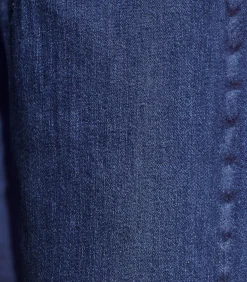 DAMES La Fée Maraboutée Flare jeans met hoge taille van biologisch katoen