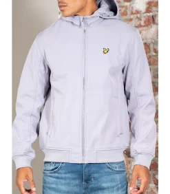 Hot Fleece back softshell - ash lilac Heren Jassen