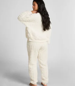 DAMES Hunkemöller Fleece top met kabelontwerp