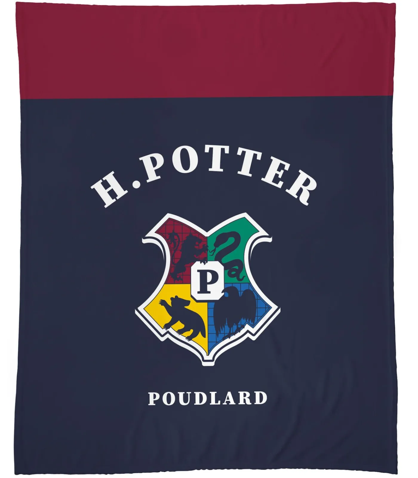 HARRY POTTER Fleecedeken bedrukt 100% polyester, STRIPE