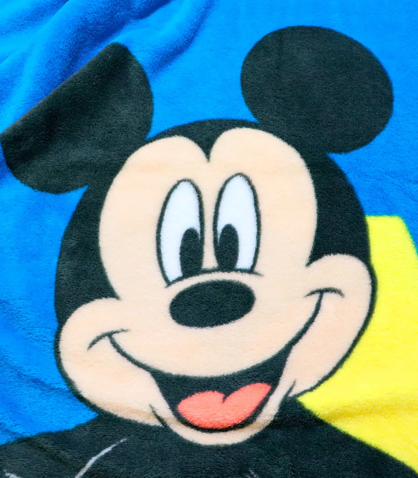 Disney Fleecedeken bedrukt extra zachte 100% polyester, MICKEY GOOD DAY