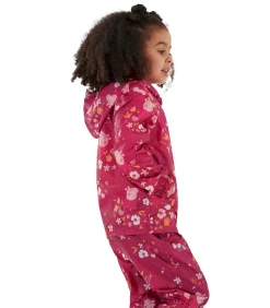 Outlet FLORAL - Jasje - Donker Roze Kinderen Jassen