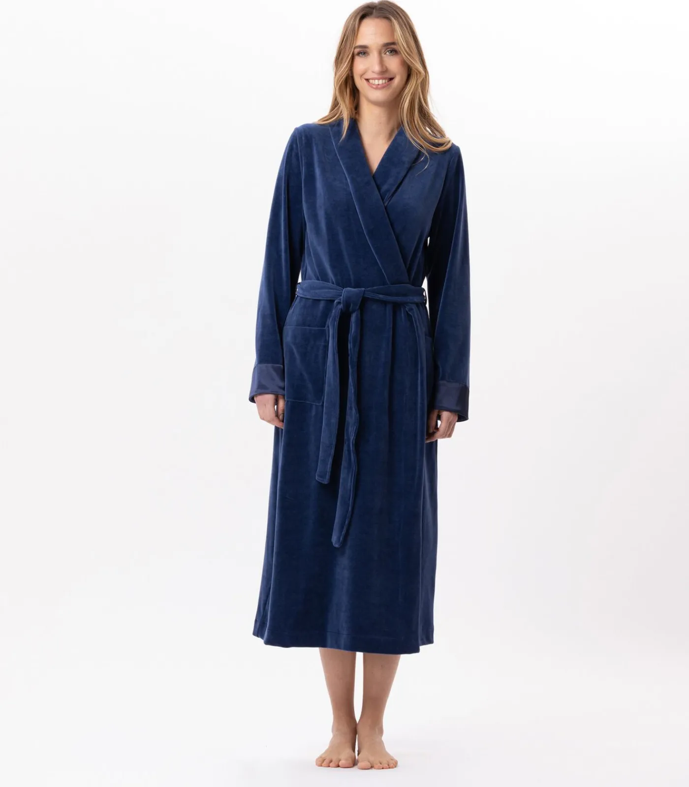 DAMES LE CHAT Fluwelen badjas ESSENTIEL 867