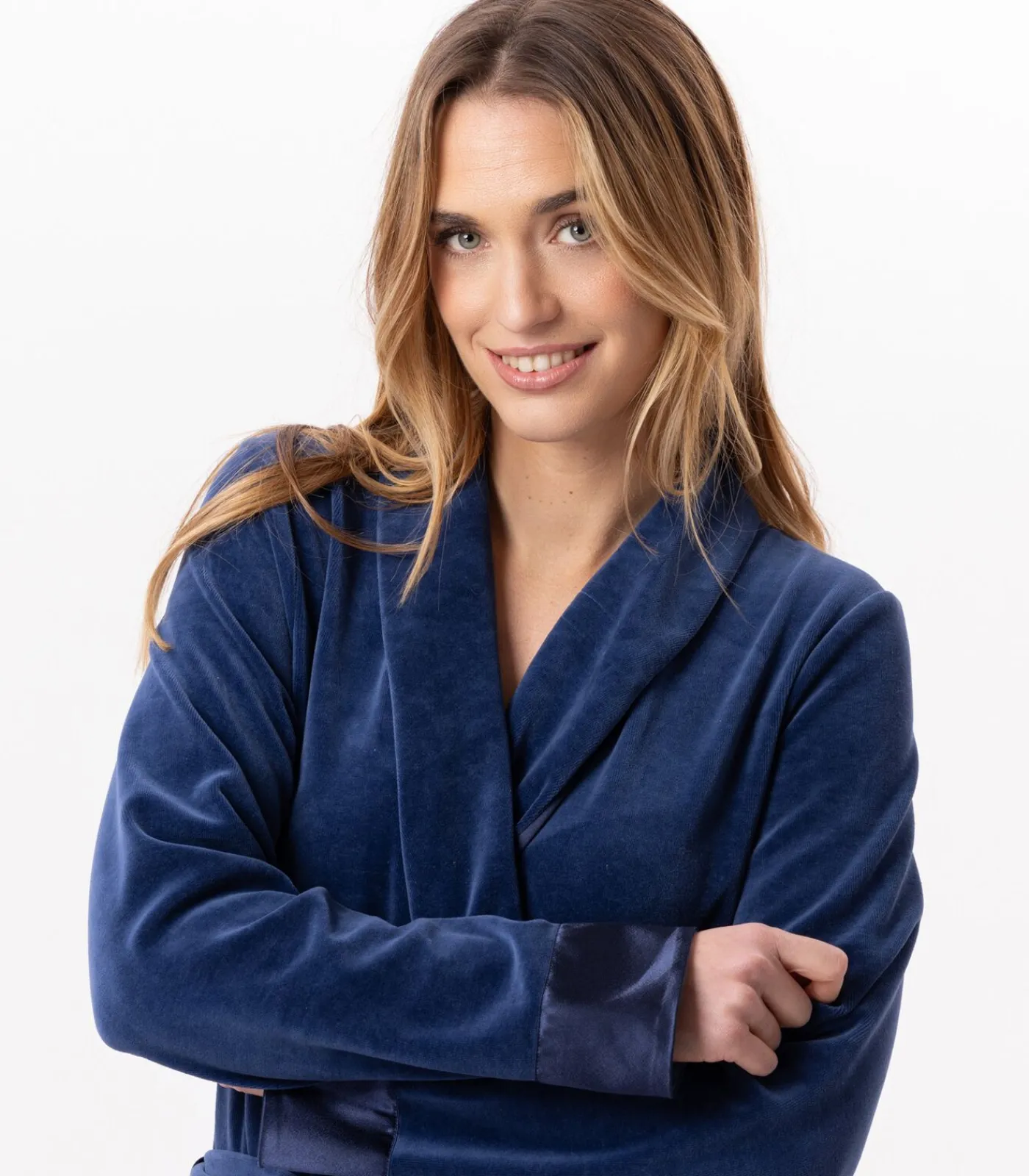 DAMES LE CHAT Fluwelen badjas ESSENTIEL 867