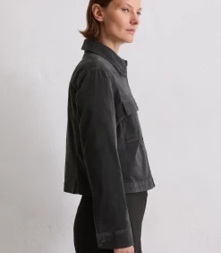 DAMES Marc O'Polo Fluwelen jas regular