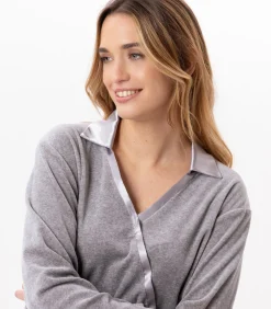 Clearance Fluwelen trui VELVET 830 DAMES Loungewear