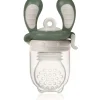 Clearance Food Feeder fruitspeen & sabbelzakje voor baby - Maat L - Grijs Kinderen Babyuitzet