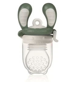 Clearance Food Feeder fruitspeen & sabbelzakje voor baby - Maat L - Grijs Kinderen Babyuitzet