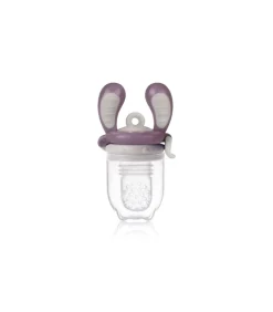 Clearance Food Feeder fruitspeen & sabbelzakje voor baby - Maat M - Lavendel Kinderen Babyuitzet