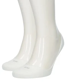 Heren Calvin Klein FOOTIE - Sokken - Wit
