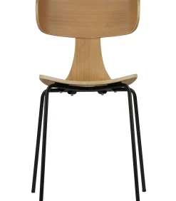 New Form Eetkamerstoelen - Hout - Naturel - Set van 6 Stoelen