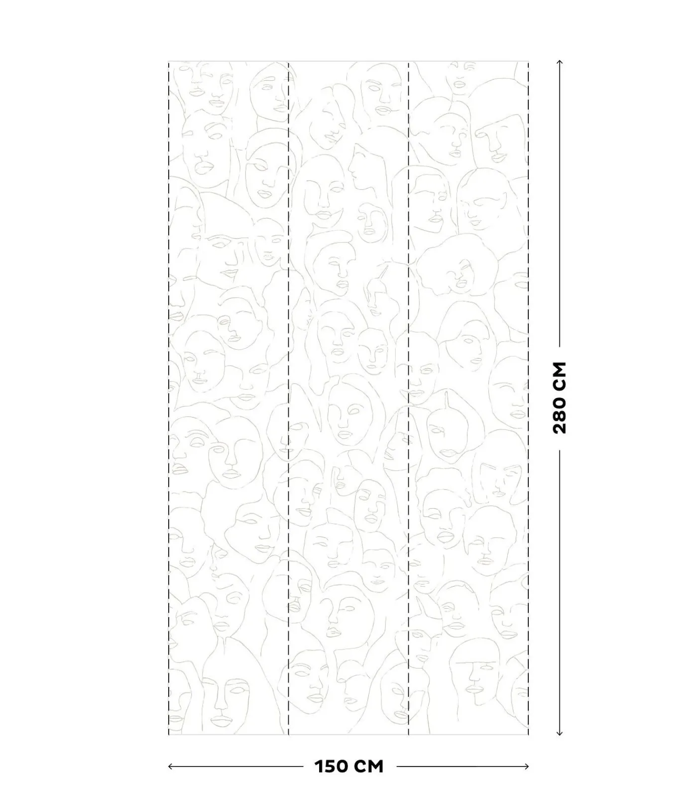 VTwonen Fotobehang Faces