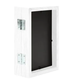 vidaXL Fotolijst tweeluik 2x(13x18 cm) wit